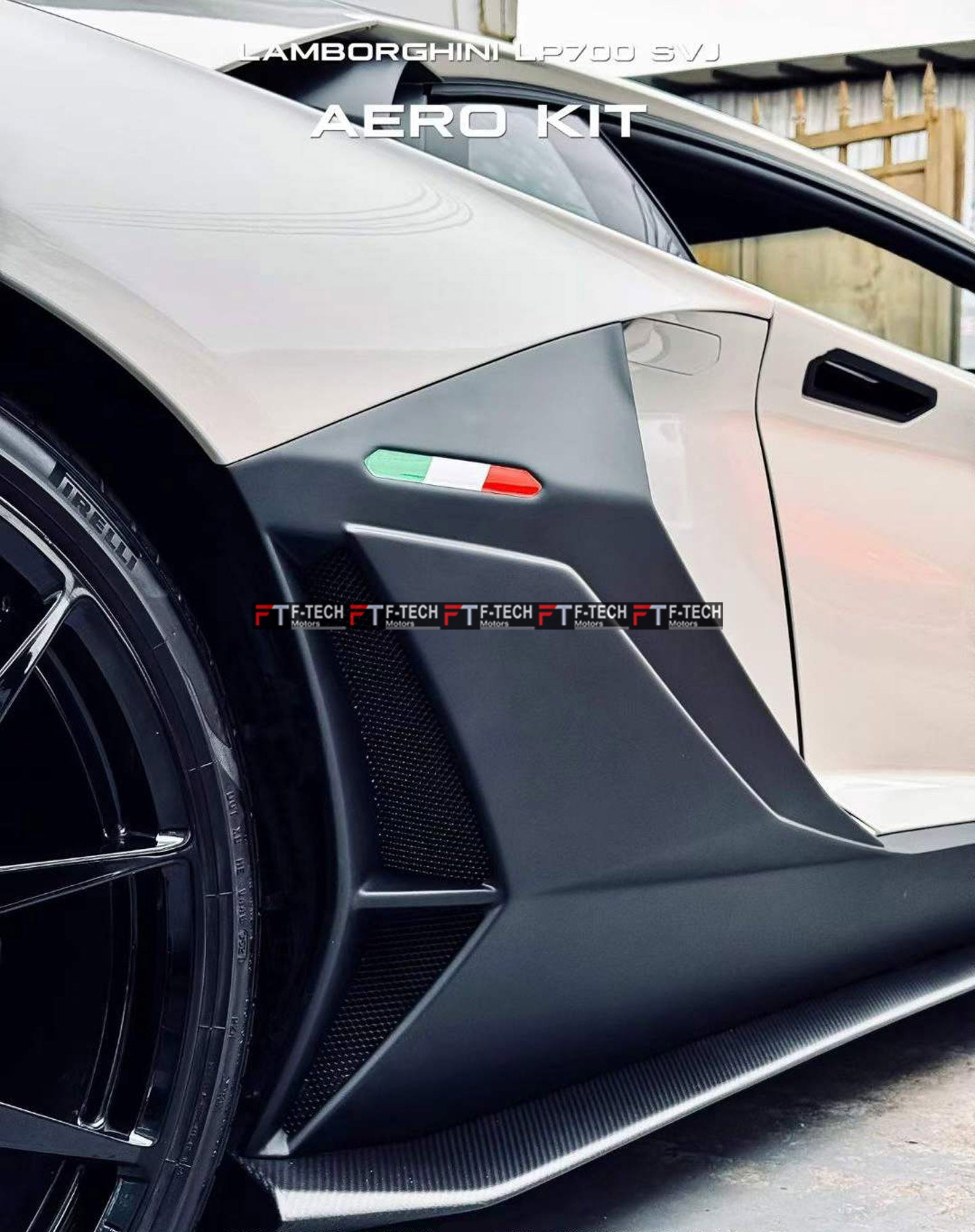 Lamborghini Aventador LP700 LP720 LP750 SVJ Style Dry Carbon Fiber Body Kit