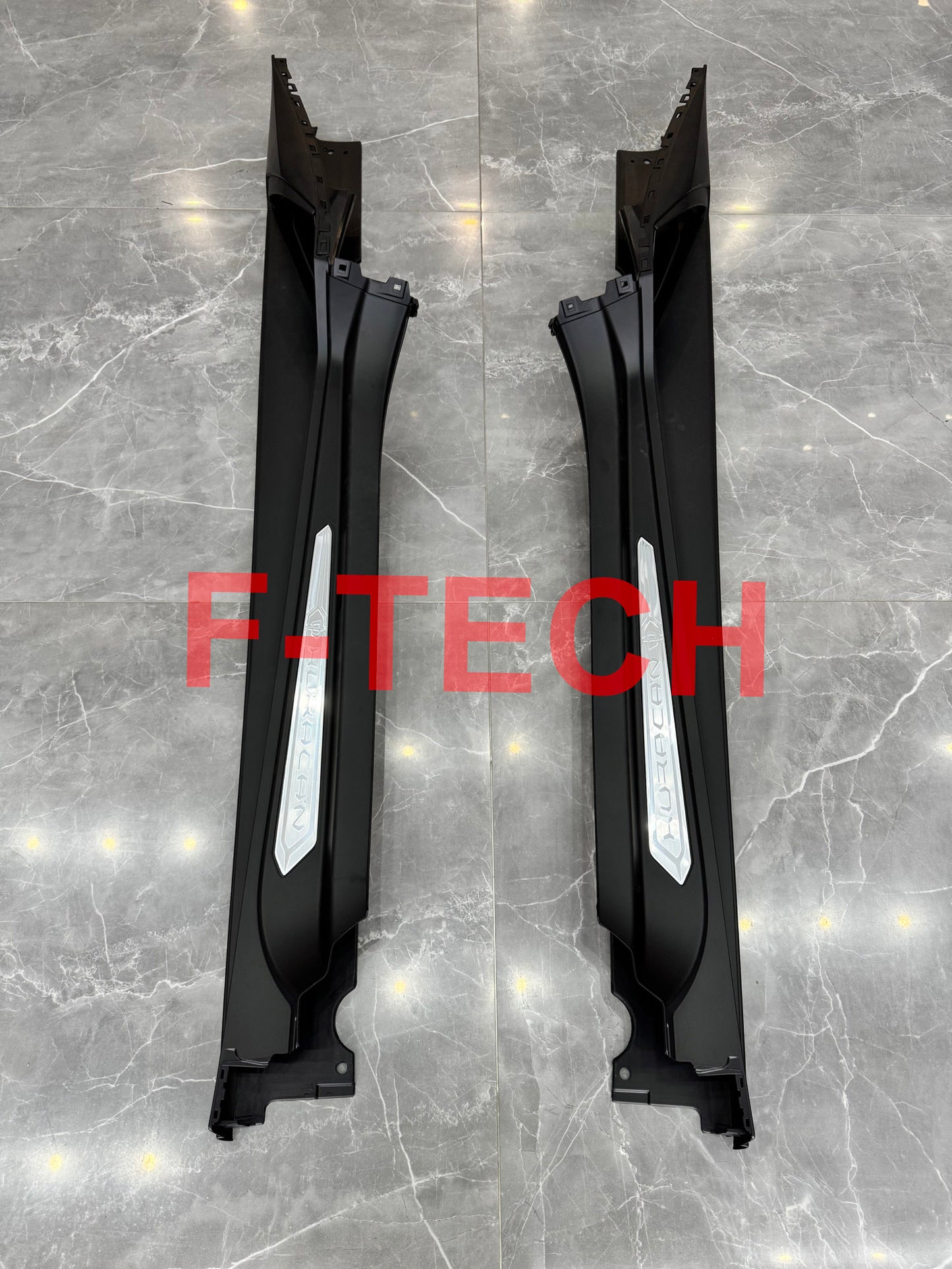 Pair of side skirts for Lamborghini Huracan LP610 LP580 Evo 2015+Tecnica