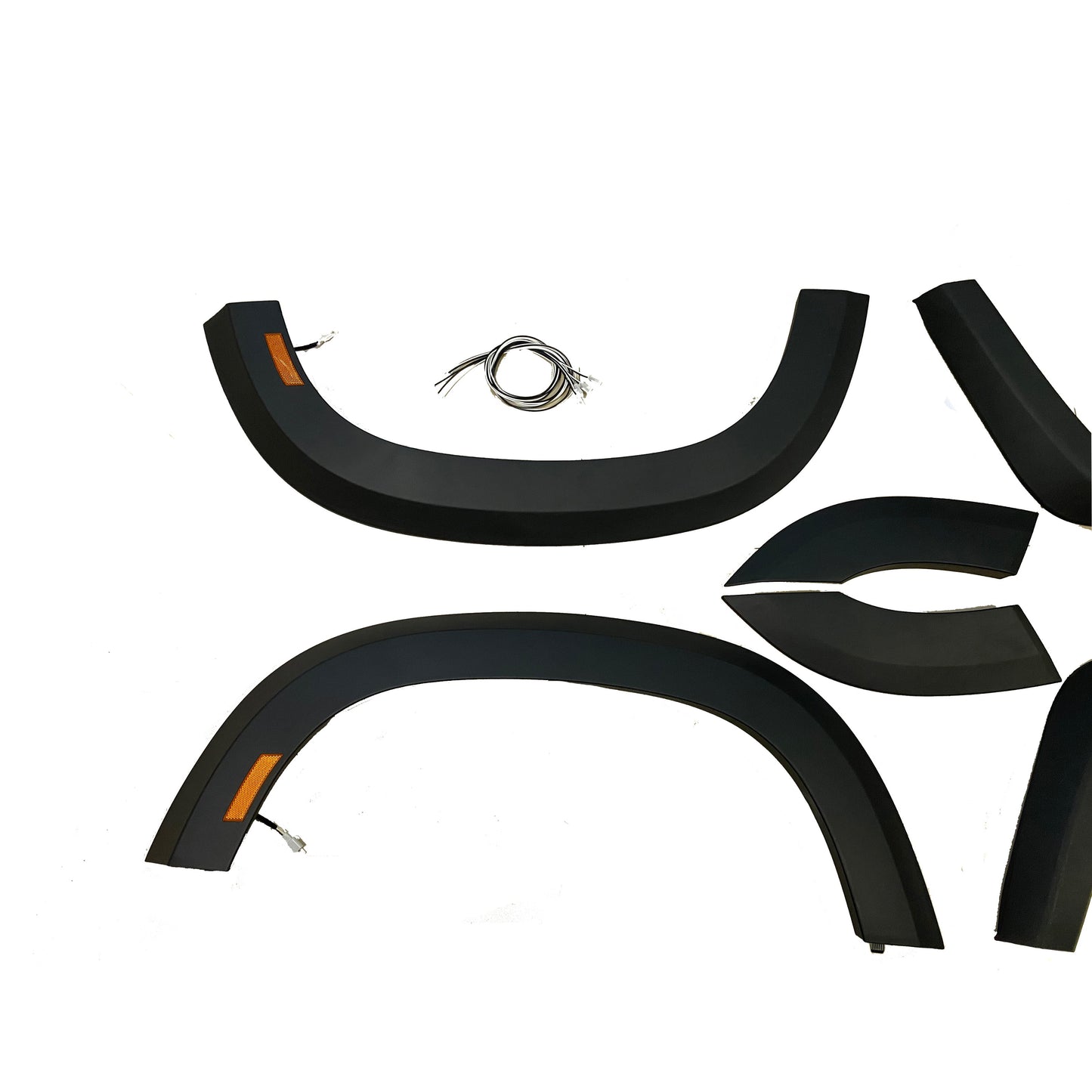 Wide fender flares with side markers for Land Rover Defender L663 110 2020+