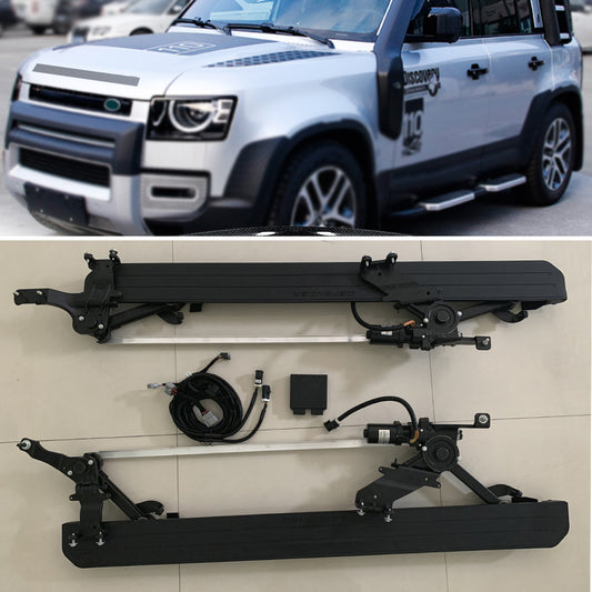 Deployable Running Boards Electric Side Step Bars for Land Rover Defender L663 110 2020+