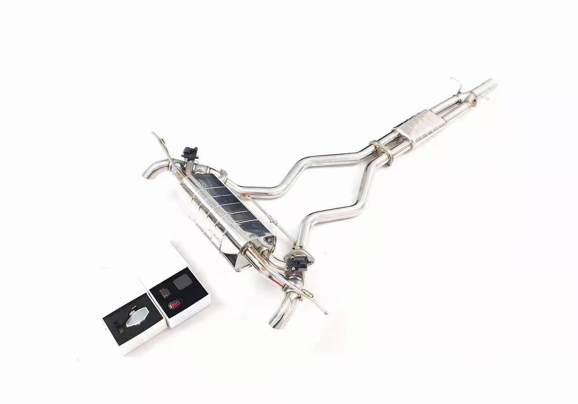 F-Tech Motos exhaust system for Land Rover Defender 110 L663 2020+