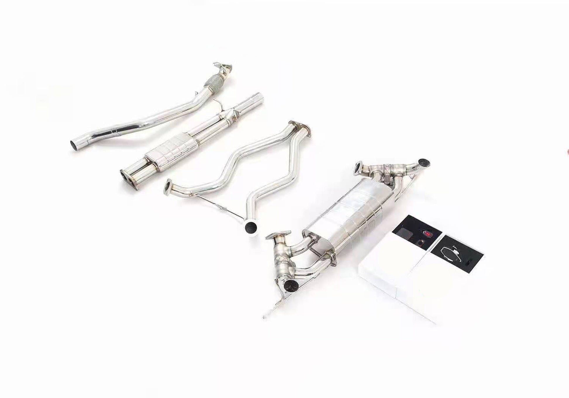 F-Tech Motos exhaust system for Land Rover Defender 110 L663 2020+