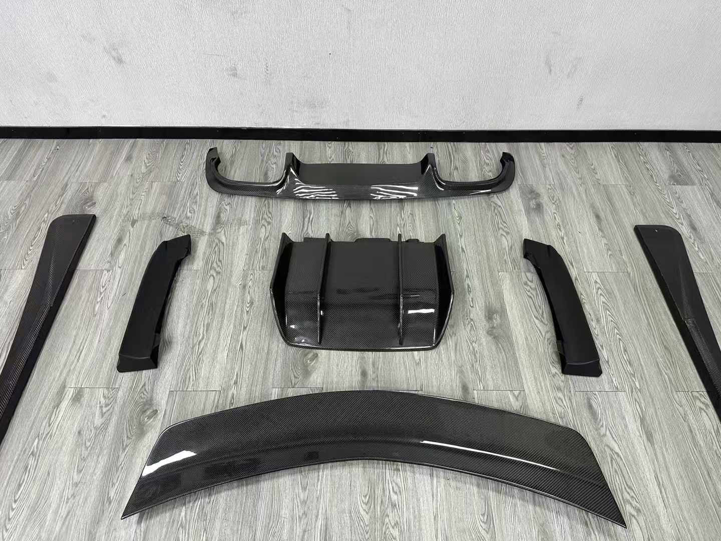 Wide body kit LB for Mercedes Benz C Class W204 C63 AMG 2012 - 2014