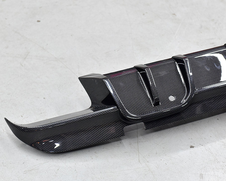 Dry carbon fiber rear diffuser for BMW X5M F95 X6M F96 2019 - 2023