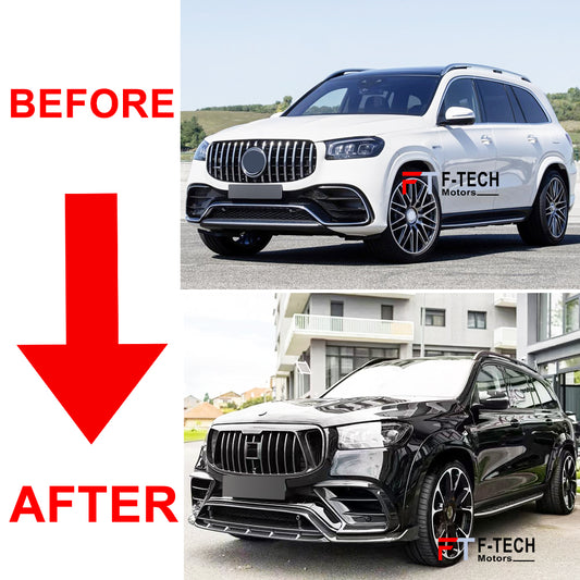 Dry Carbon Body Kit For Mercedes Benz GLS 63 AMG X167 2019 - 2023 MSY
