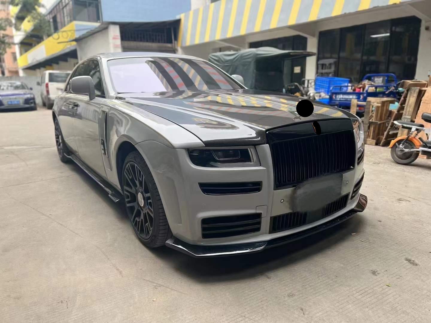 Dry carbon fiber conversion body kit for Rolls Royce Ghost 2020 - 2024