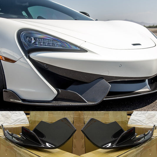 Side splitters for front bumper to McLaren 570S 540C