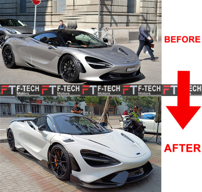 765LT Style Body Kit For McLaren 720S 2017 - 2023 Dry Carbon Fiber