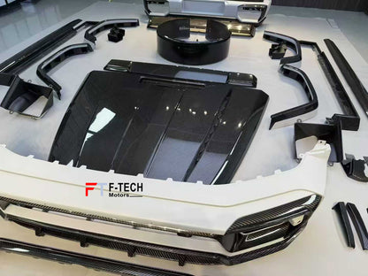 Dry Carbon Fiber Body Kit For Mercedes Benz G Class W463A W464 G63 G500 G550 AMG 2019 - 2023