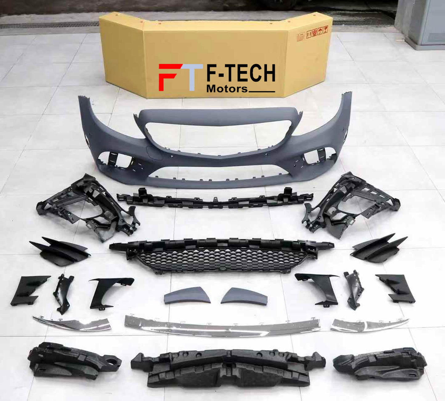 AMG Sport Front Bumper for Mercedes Benz C Class W205 2015 - 2018