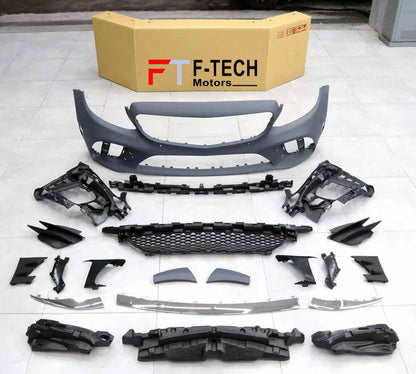 AMG Sport Front Bumper for Mercedes Benz C Class W205 2015 - 2018