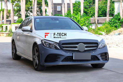 AMG Sport Front Bumper for Mercedes Benz C Class W205 2015 - 2018