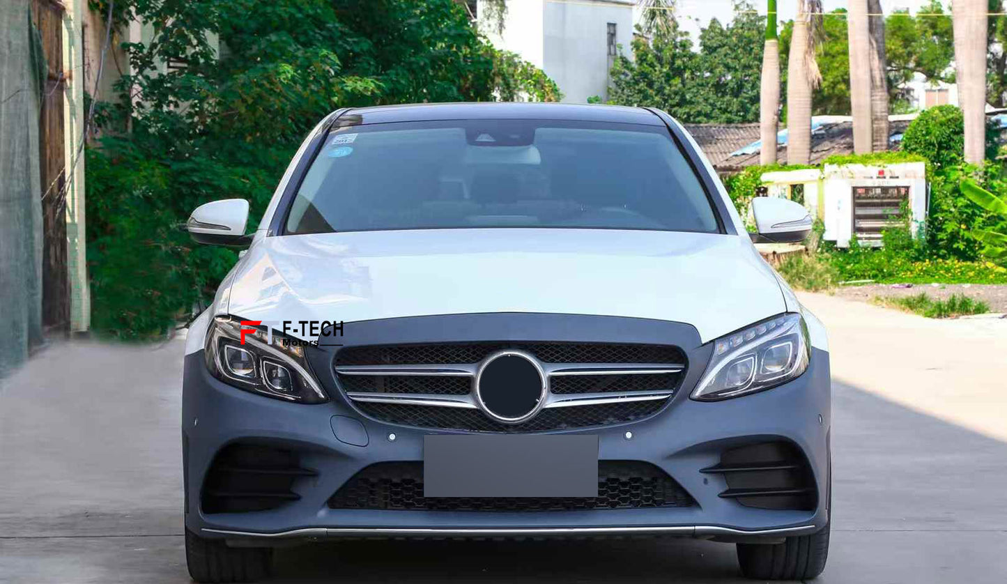 AMG Sport Front Bumper for Mercedes Benz C Class W205 2015 - 2018