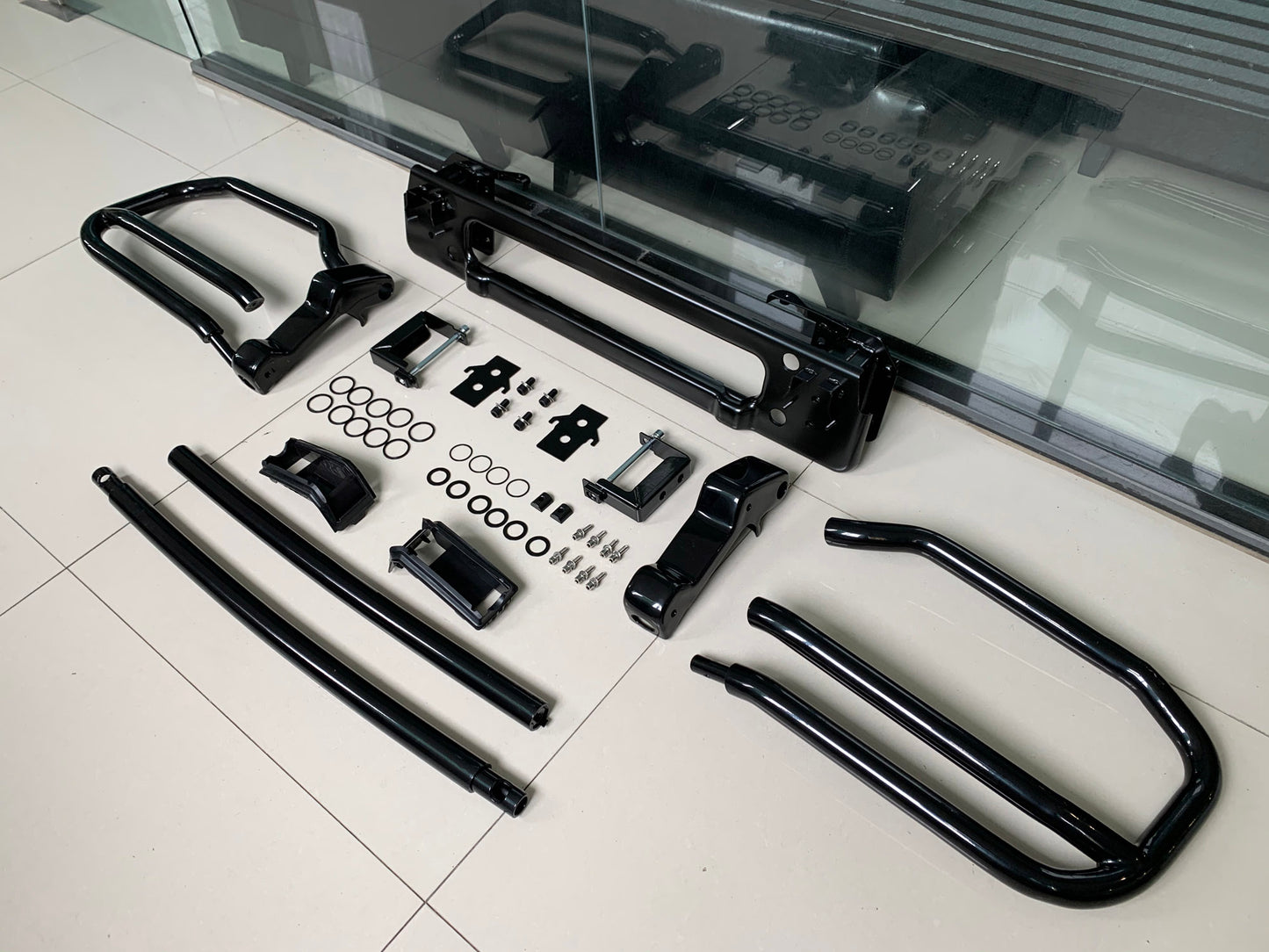 Grille guard bull bar for Mercedes Benz G class W463A W464 G63 AMG 2019 - 2023