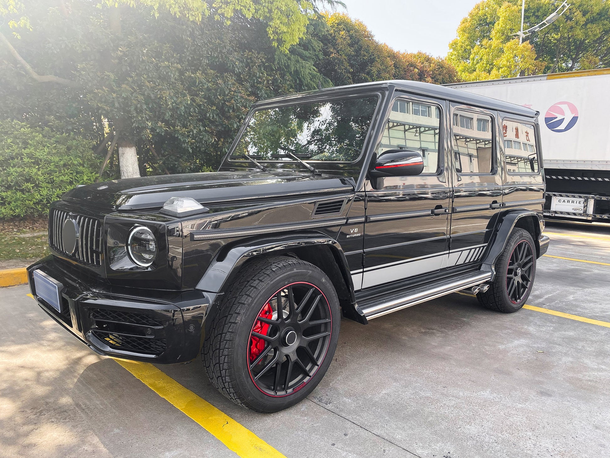 2020 STYLE Mercedes Benz G Class W464 upgrade body kit for W463 2008 - 2017