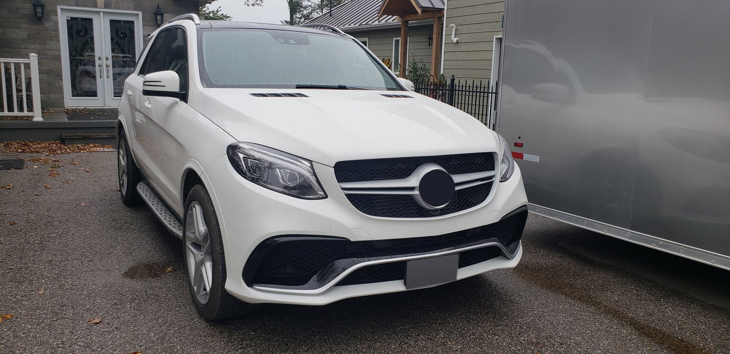 GLE63 upgrade body kit for Mercedes Benz GLE W166 2012 - 2019