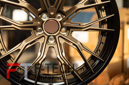 2 Piece Forged Wheels Rims For Porsche 911 992.1 992.2 Carrera S 4S Turbo S
