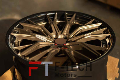 2 Piece Forged Wheels Rims For Porsche 911 992.1 992.2 Carrera S 4S Turbo S