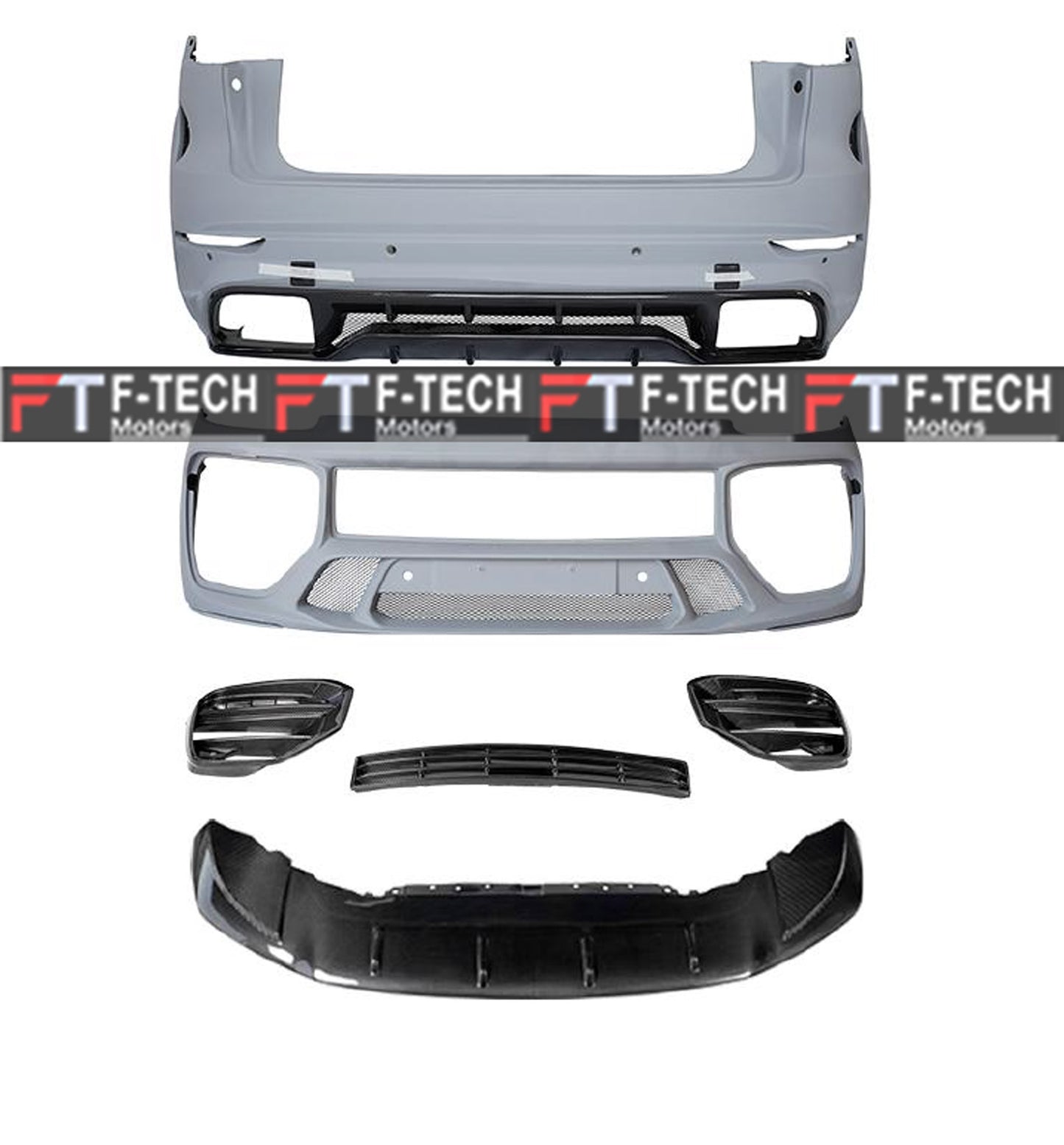 Dry Carbon Fiber Body Kit For Porsche Cayenne 9Y0 2018 - 2023 MTR