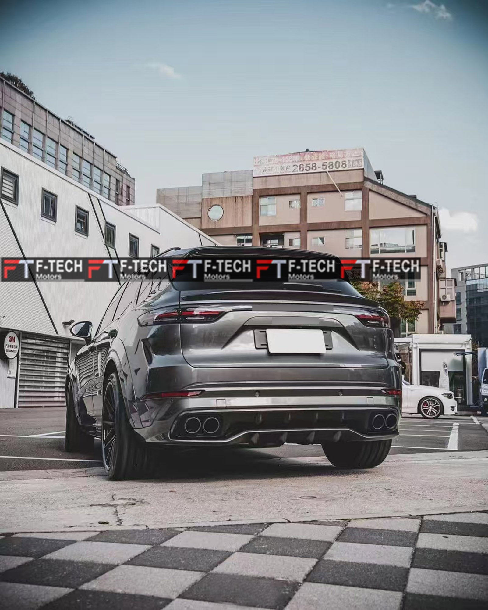 Dry Carbon Fiber Body Kit For Porsche Cayenne 9Y0 2018 - 2023 MTR
