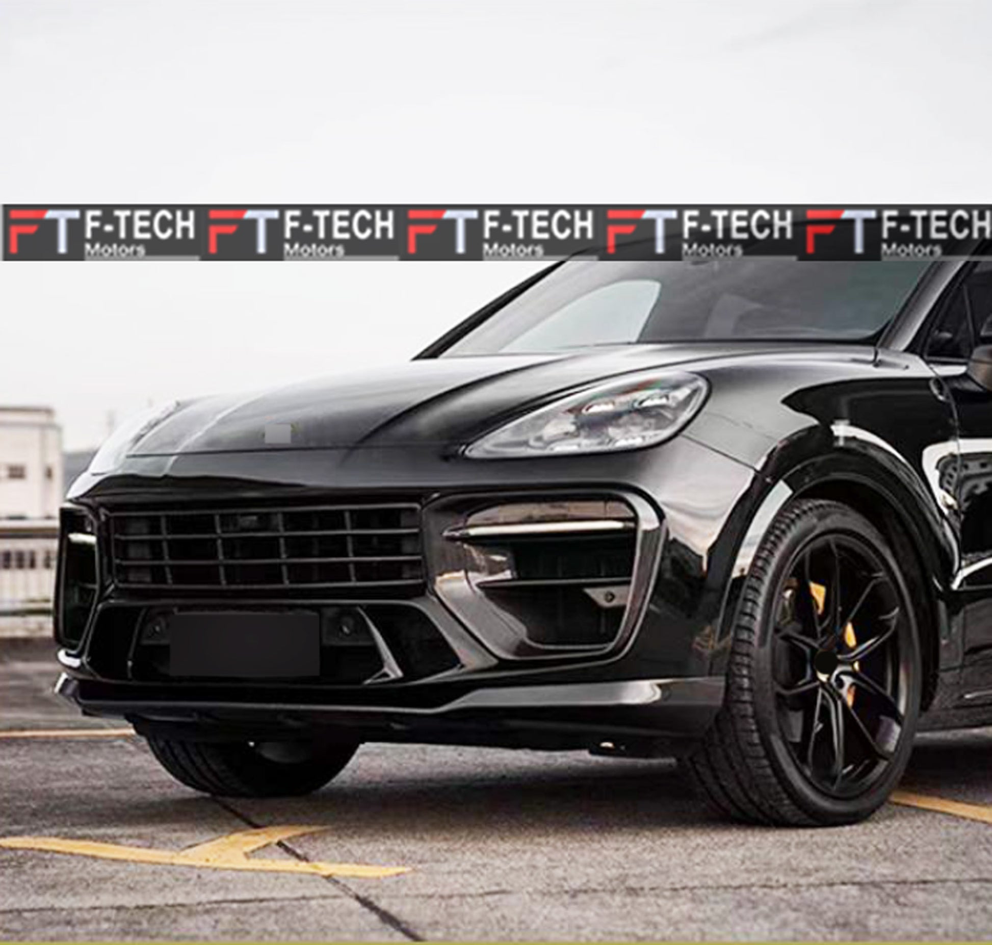 Dry Carbon Fiber Body Kit For Porsche Cayenne 9Y0 2018 - 2023 MTR