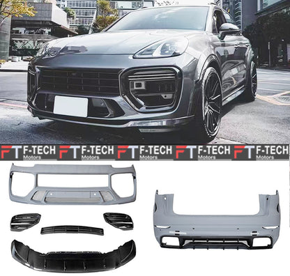 Dry Carbon Fiber Body Kit For Porsche Cayenne 9Y0 2018 - 2023 MTR