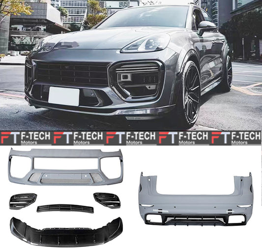 Dry Carbon Fiber Body Kit For Porsche Cayenne 9Y0 2018 - 2023 MTR
