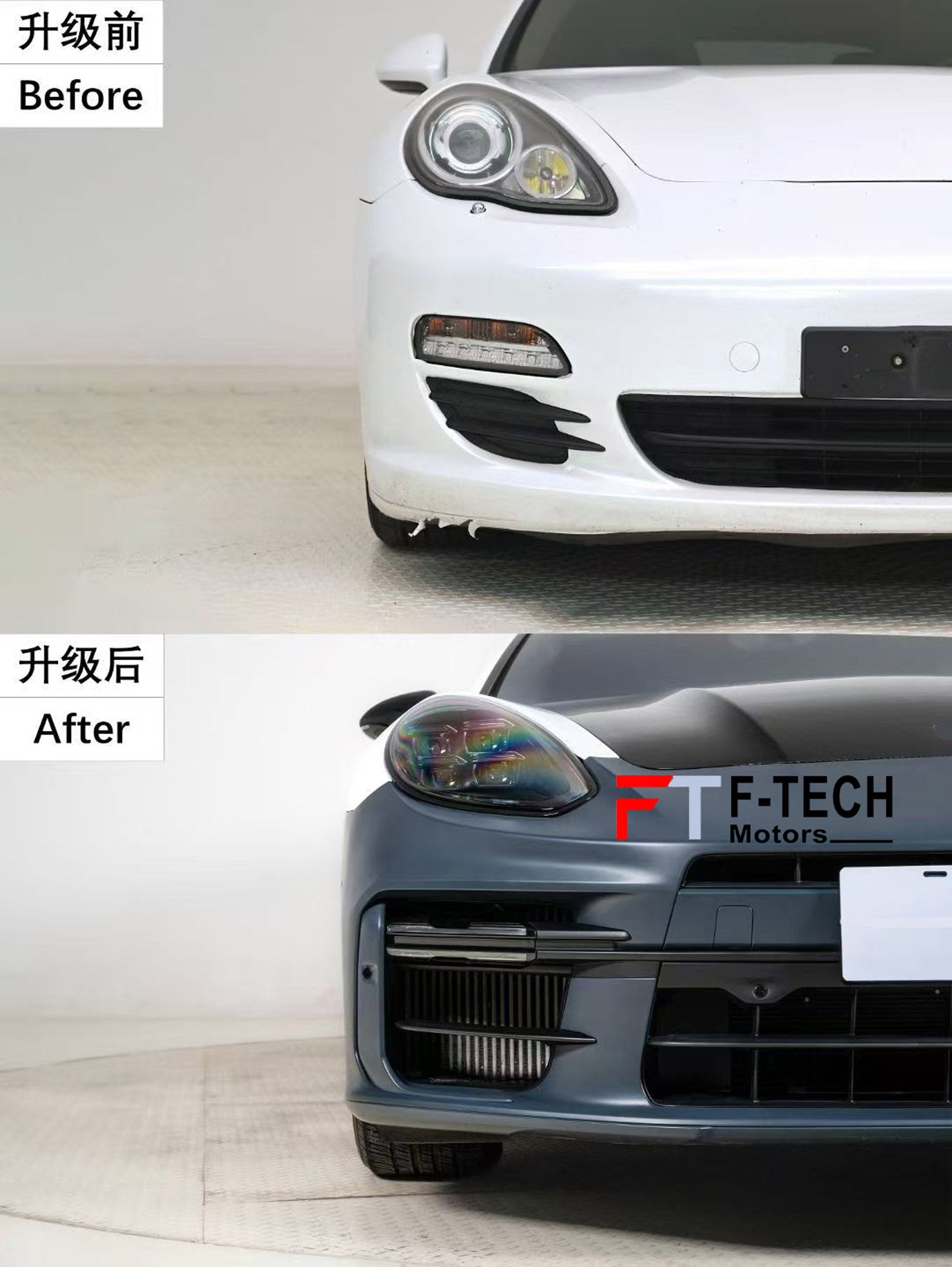 Porsche Panamera 976 2024 Turbo Style Conversion Body Kit For 970.2 2014 - 2016 