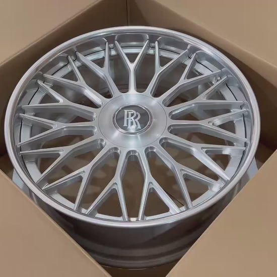 Assembled Custom Forged Alloy Wheels For Rolls Royce Ghost Cullinan Phantom Wraith Dawn