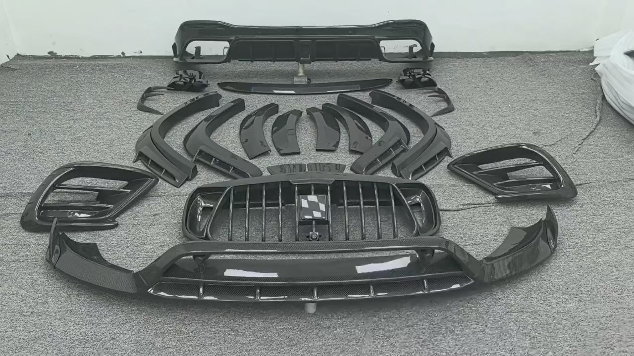 Dry Carbon Body Kit For Mercedes Benz GLS 63 AMG X167 2019 - 2023 MSY