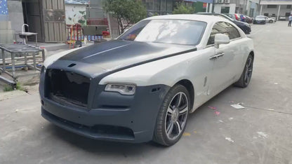 Body kit Old Rolls Royce Ghost 2010-2014 first gen Upgrade to Rolls Royce Ghost 2014-2020 second gen