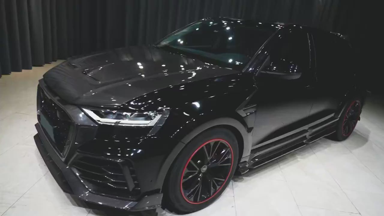 RS Q8 MS style upgrade body kit for Audi Q8 2019-2023