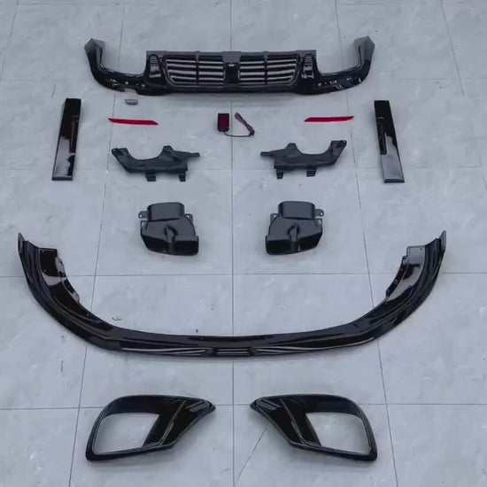 Body Kit for Mercedes Benz S Class W222 S63 AMG 2017 - 2021 Plastic Brabus