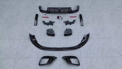 Body Kit for Mercedes Benz S Class W222 S63 AMG 2017 - 2021 Plastic Brabus