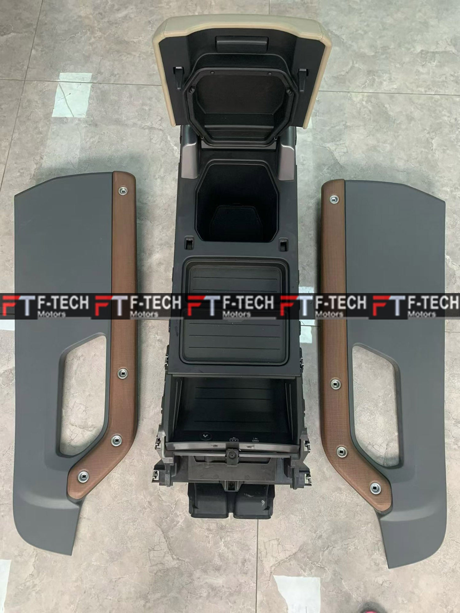 Armrest Cubby Box For Land Rover Defender L663 90 110 130 2020+