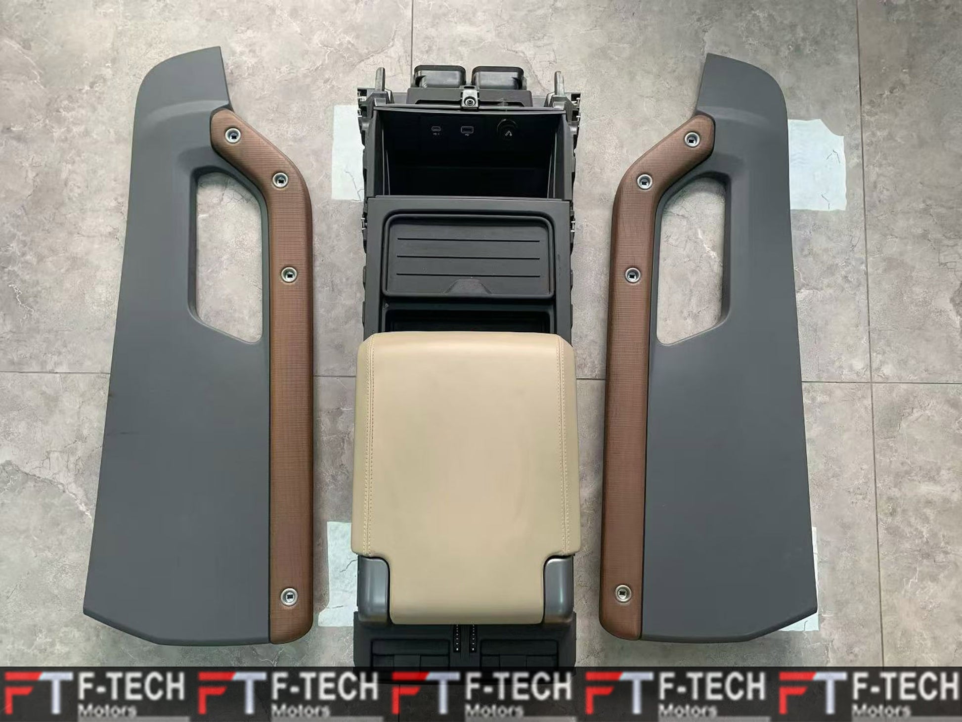 Armrest Cubby Box For Land Rover Defender L663 90 110 130 2020+