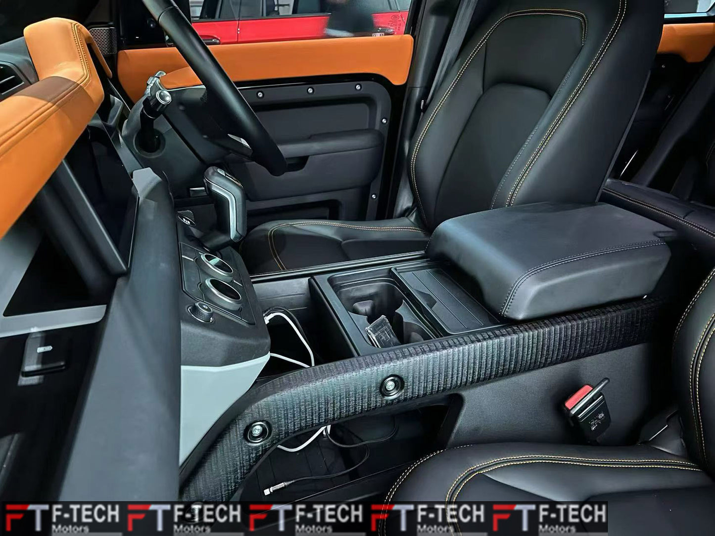 Armrest Cubby Box For Land Rover Defender L663 90 110 130 2020+