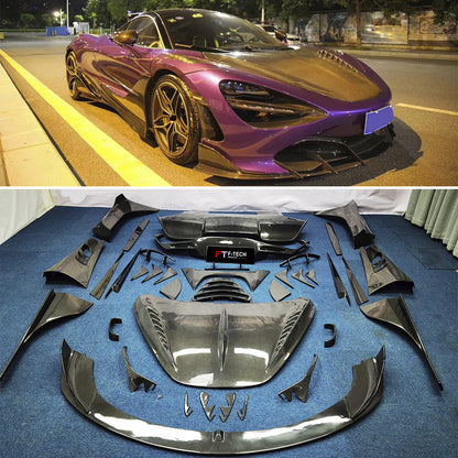 Carbon fiber body kit for McLaren 720S 2017 - 2023