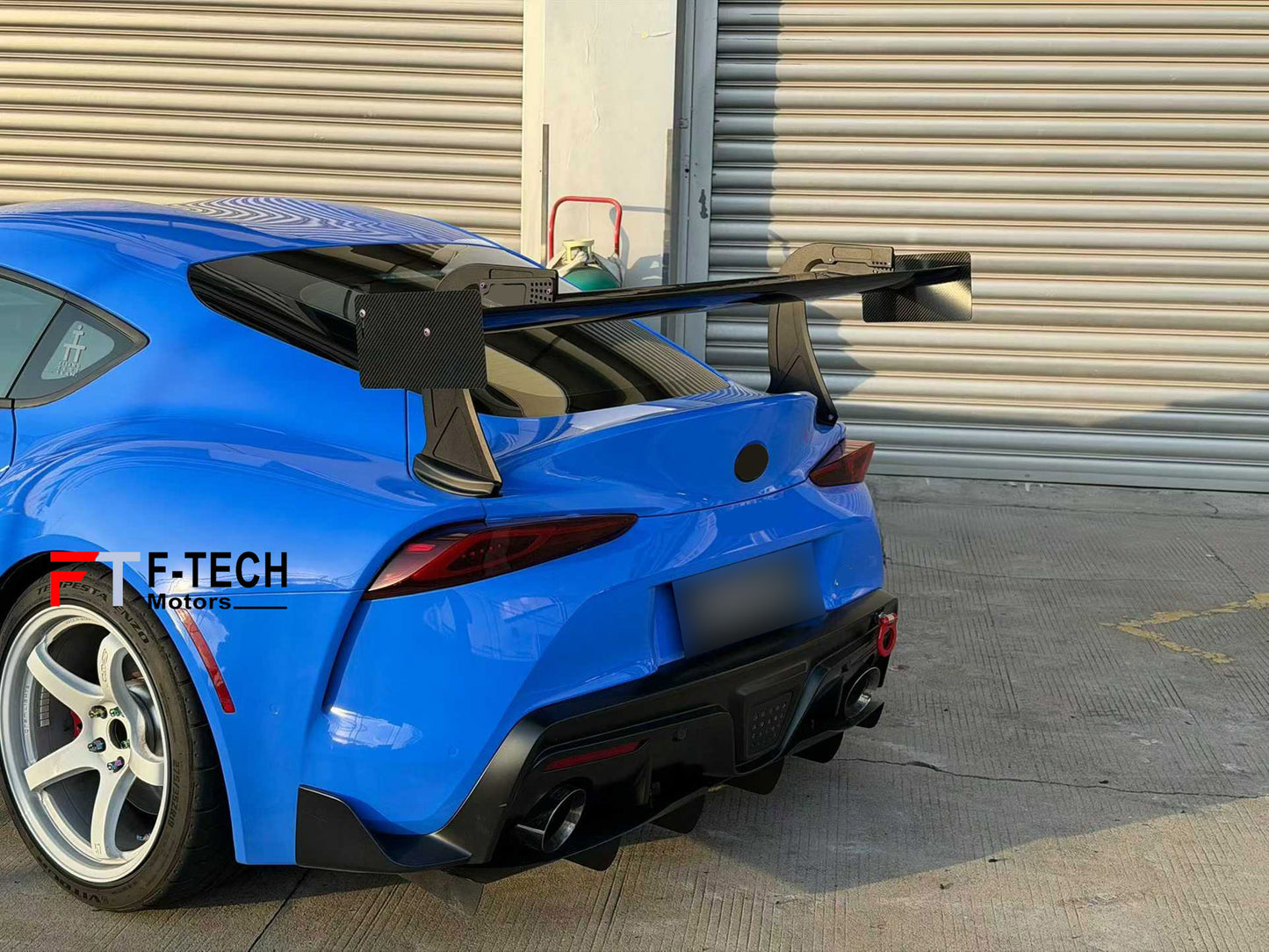 Carbon Fiber Rear Wing Spoiler Toyota Supra A90 2019+ Verus
