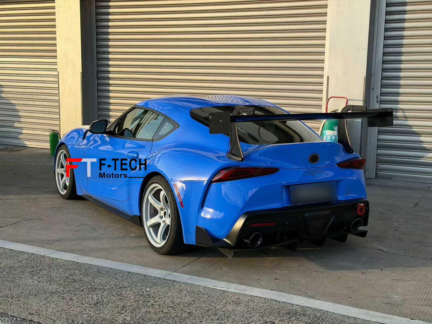 Carbon Fiber Rear Wing Spoiler Toyota Supra A90 2019+ Verus
