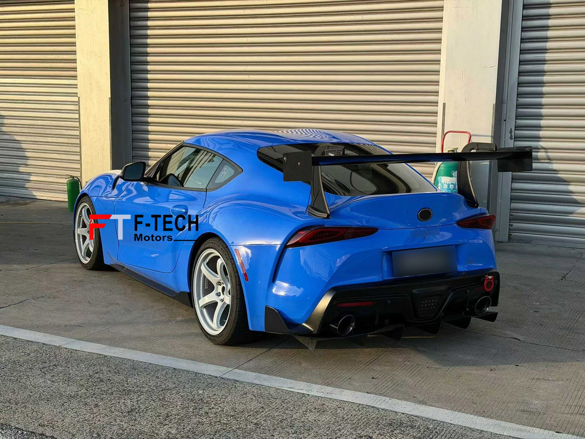 Carbon Fiber Rear Wing Spoiler Toyota Supra A90 2019+ Verus