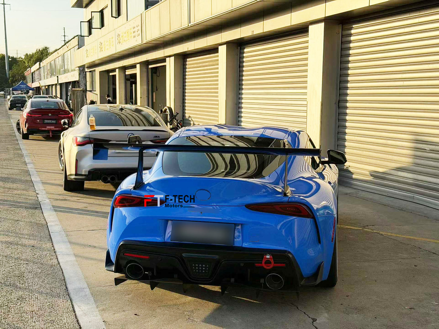 Carbon Fiber Rear Wing Spoiler Toyota Supra A90 2019+ Verus