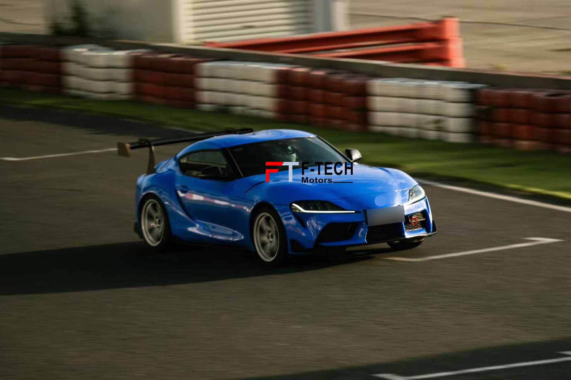 Carbon Fiber Rear Wing Spoiler Toyota Supra A90 2019+ Verus