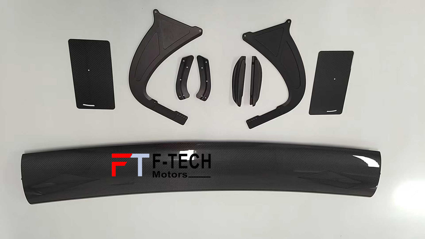 Carbon Fiber Rear Wing Spoiler Toyota Supra A90 2019+ Verus