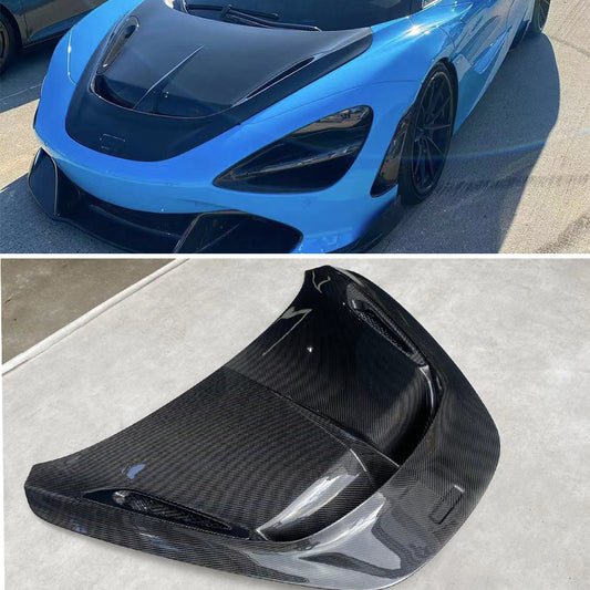 Dry carbon fiber hood bonnet for McLaren 720S 2017 - 2023