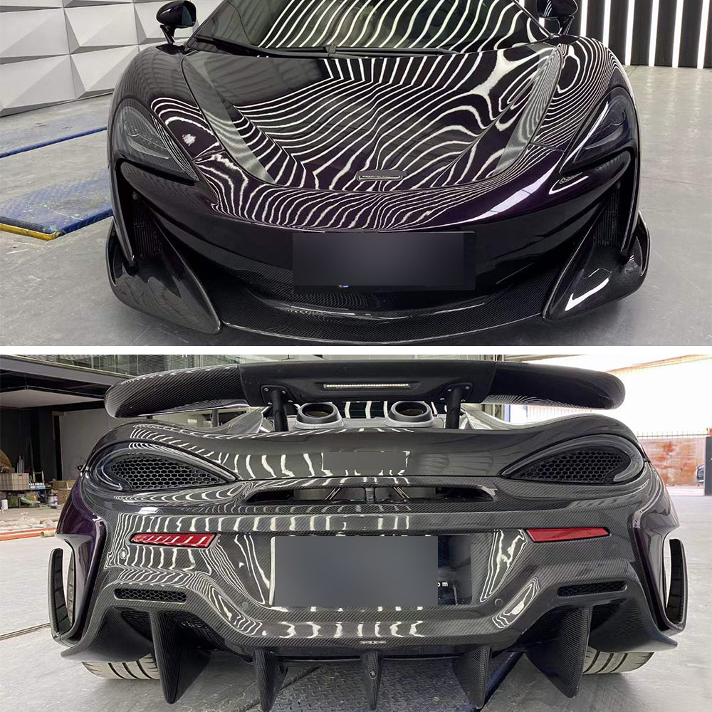 600 LT Style Upgrade Dry Carbon Fiber Body Kit fits McLaren  570S | 540C