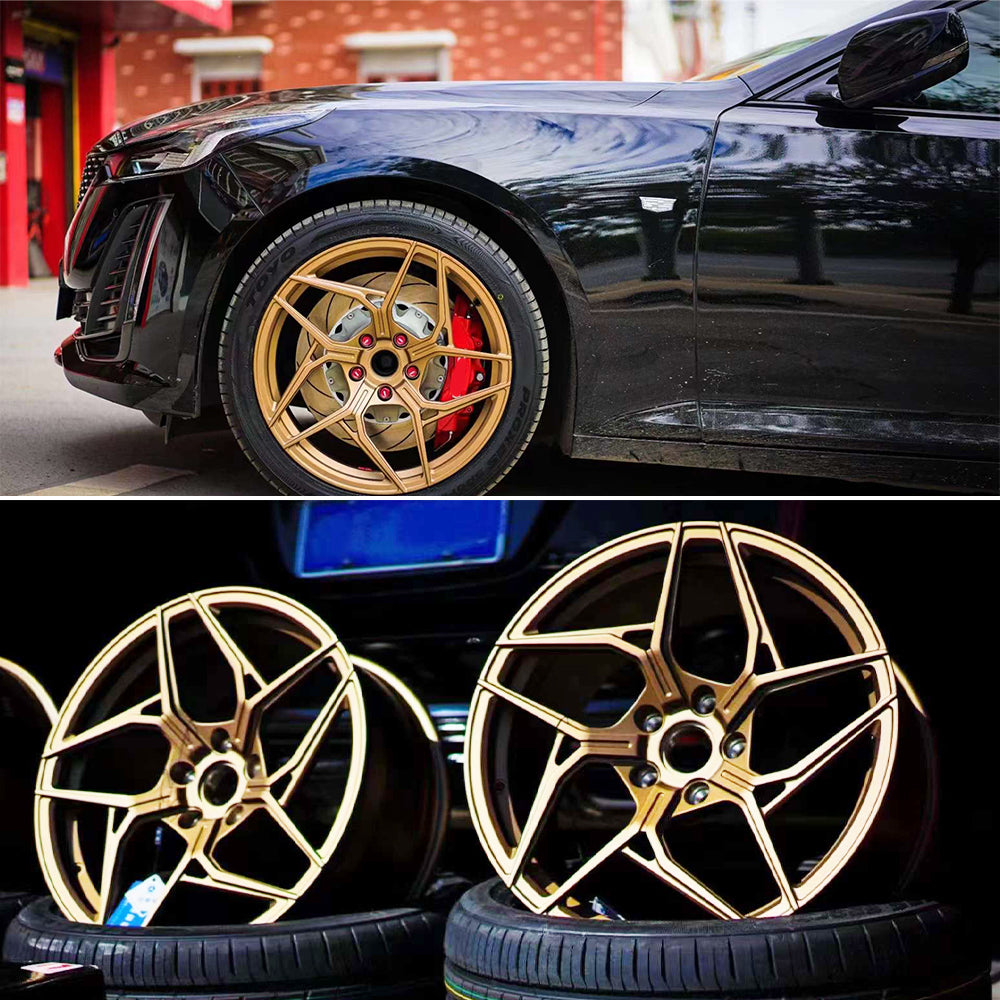 Monoblock Custom Forged Alloy Rims fits Audi RS3 RS4 RS5 RS7 R8 Q4 Q5 Q7 Q8 Sportback e-tron A5 A6 A7 A8 TT e-tron Sportback GT