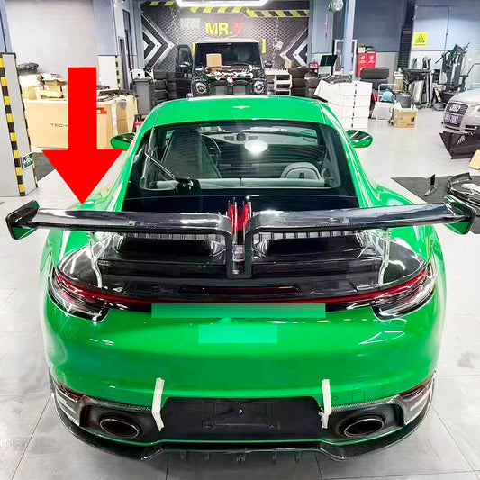Carbon Fiber Wing Rear Spoiler fits Porsche 911 992 Carrera 4 S 2019 Present