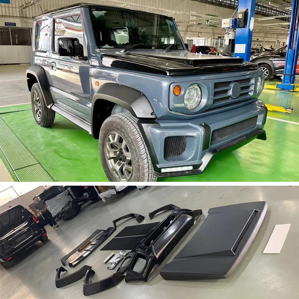 LB Style Body Kit fit New Suzuki Jimny JB74W JB64W 2020 Present – F ...