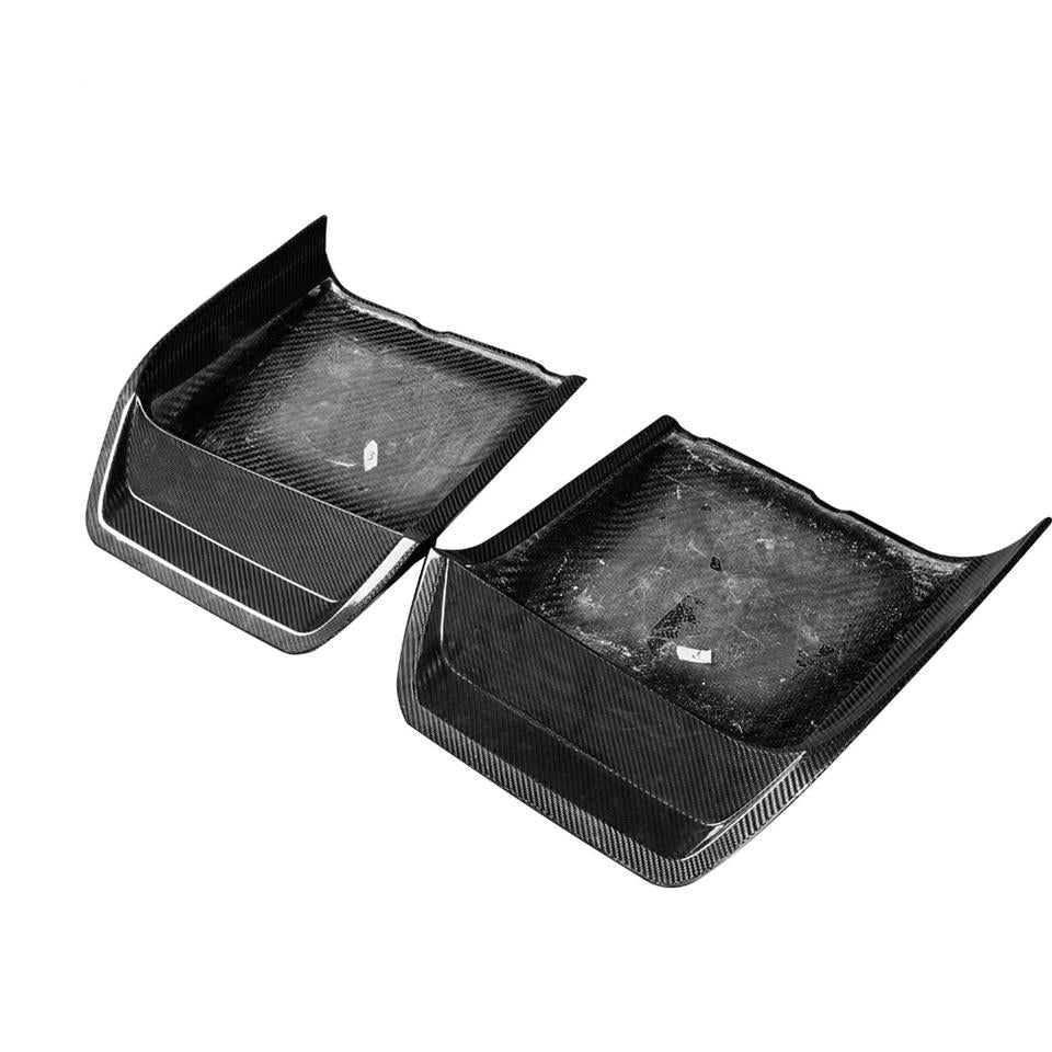 2 pcs carbon fiber rear roof spoiler for Mercedes Benz G63 G550 2019+
